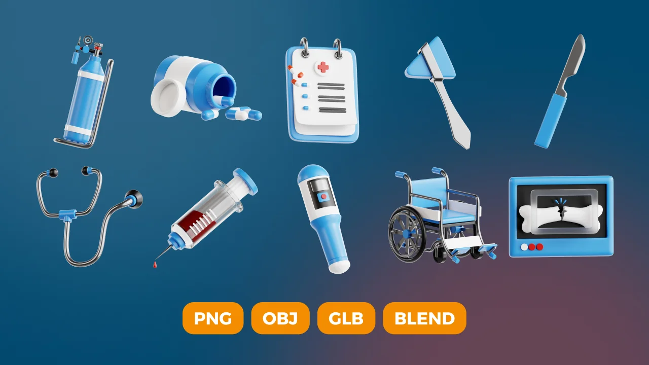 Medical 3D Illustration screenshot 4