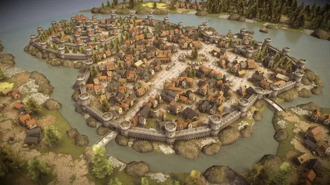 Medieval City Pack - Blender scenes