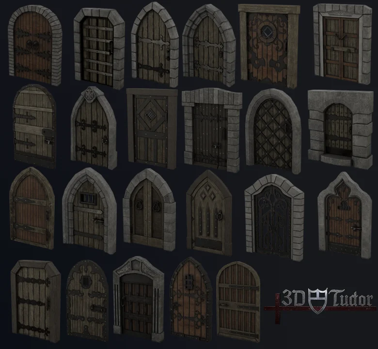 Medieval Door Pack screenshot 4