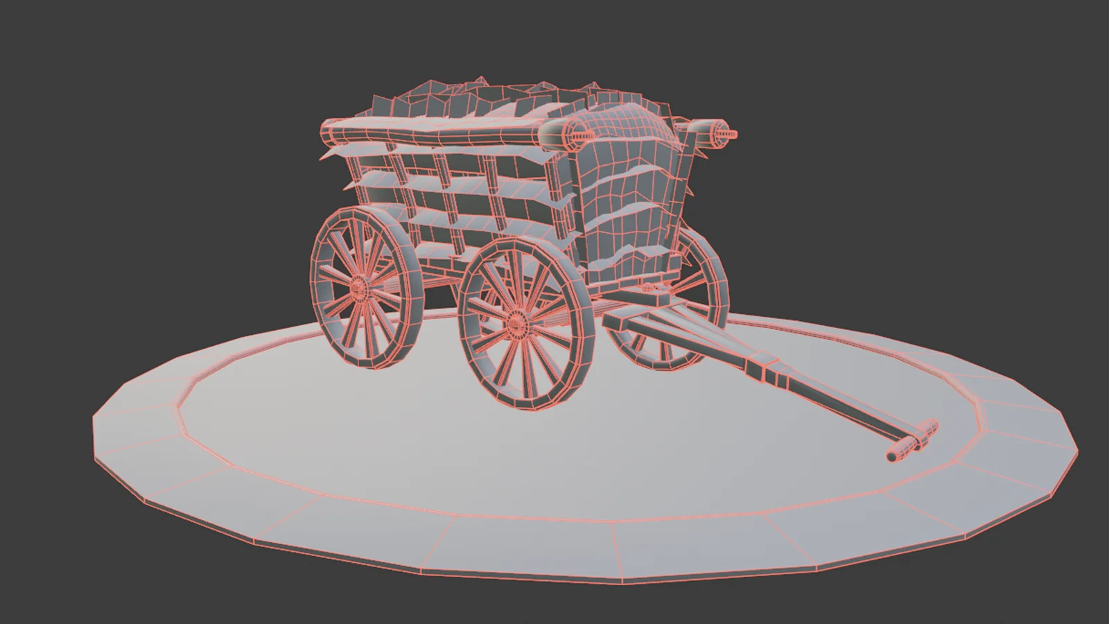 Medieval Hay Cart Wagon screenshot 8