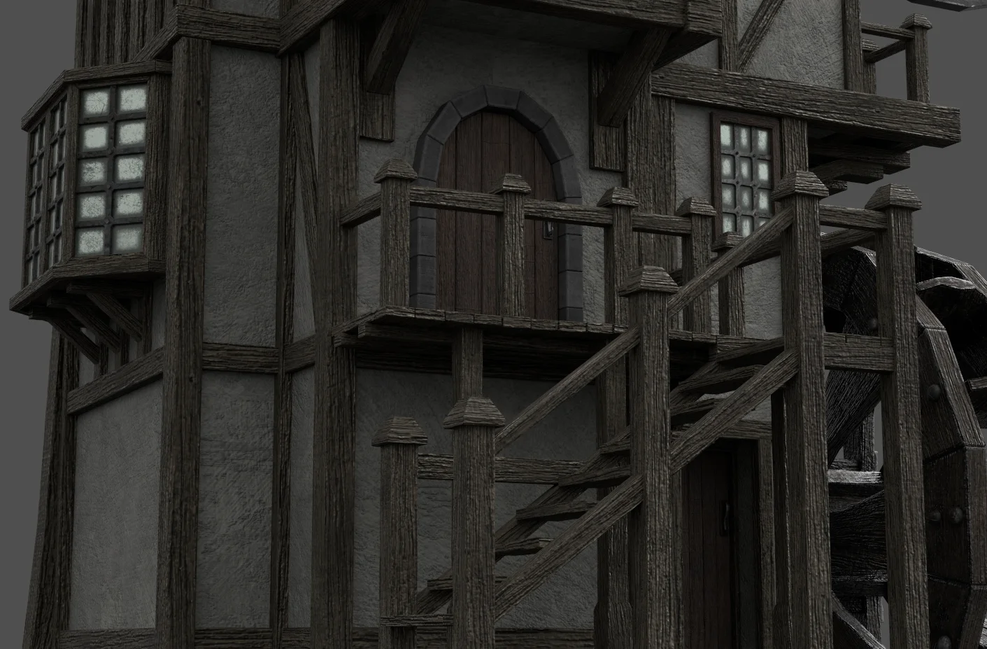 Medieval Windmill Model Pack screenshot 5