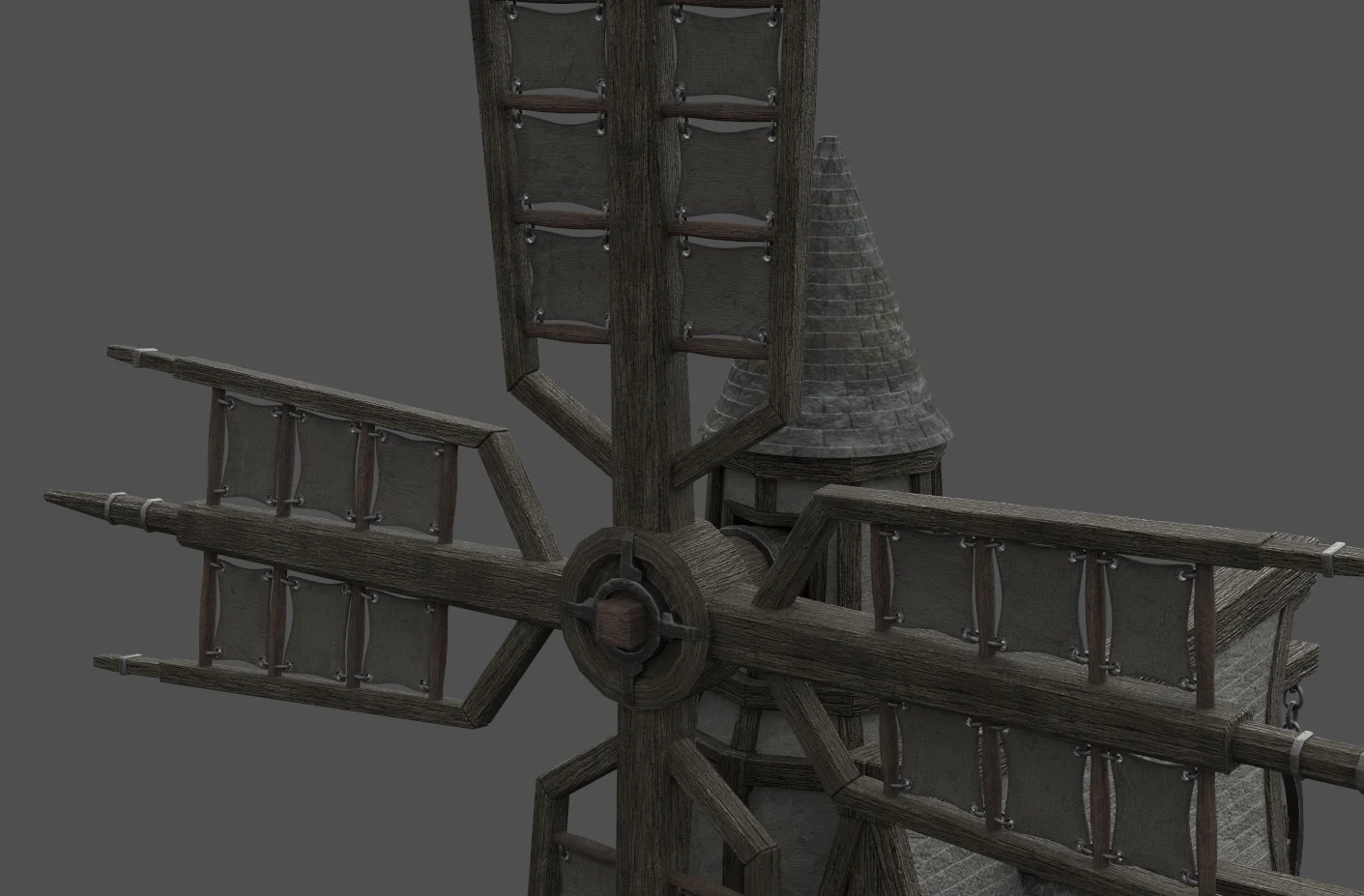 Medieval Windmill Model Pack screenshot 7