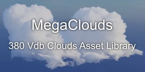 Mega Clouds - Blender 3d models