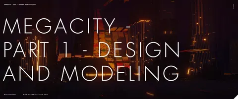 Megacity 01 - Blender tutorials & courses