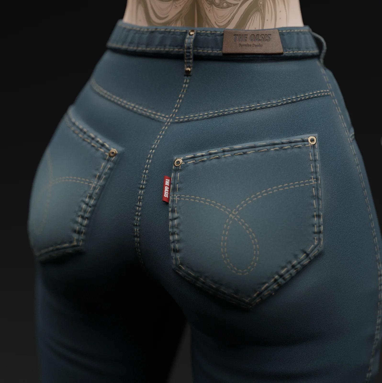 High Waist Skinny Jeans screenshot 3