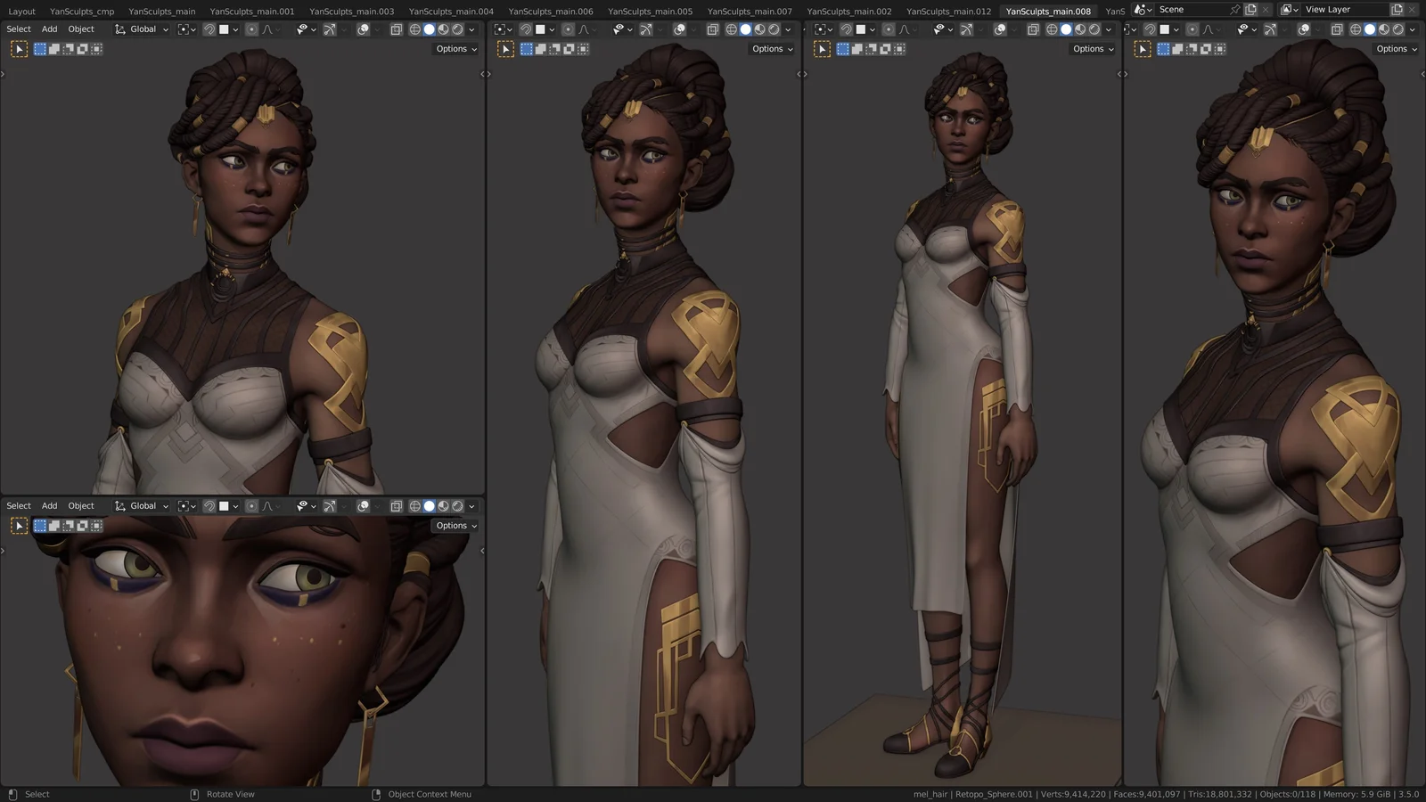 Mel Arcane Character Creation screenshot 2