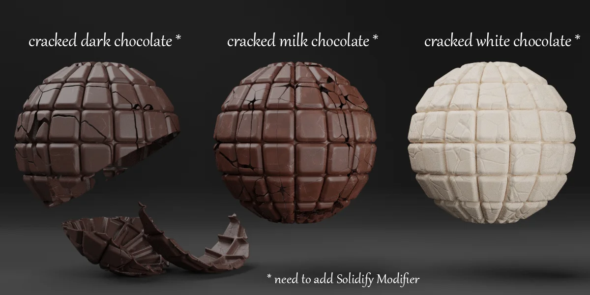 Procedural Chocolate Shaders screenshot 4