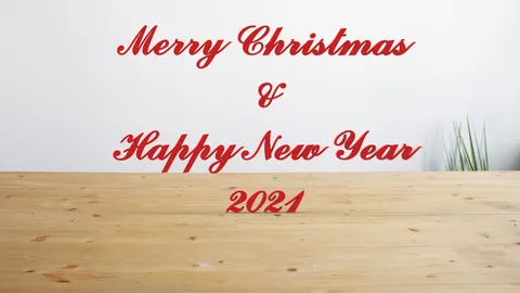 Merry Christmas & New Year 2021 - Blender 3d models