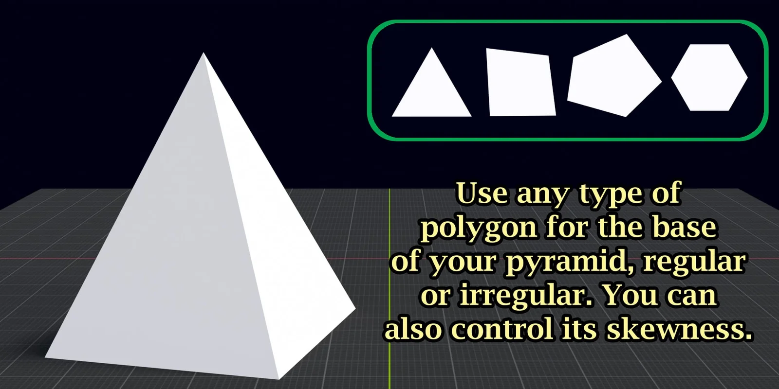 Mesh Pyramid Generator screenshot 3