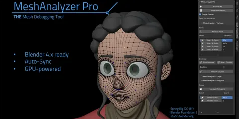 MeshAnalyzer Pro - Blender addons