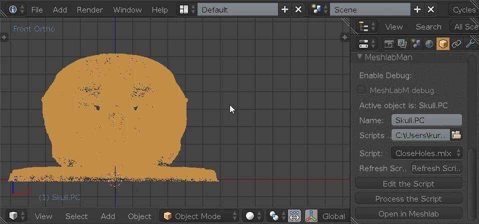 MeshLab Gourmet screenshot 2