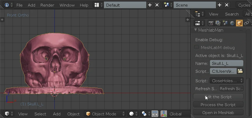 MeshLab Gourmet screenshot 4