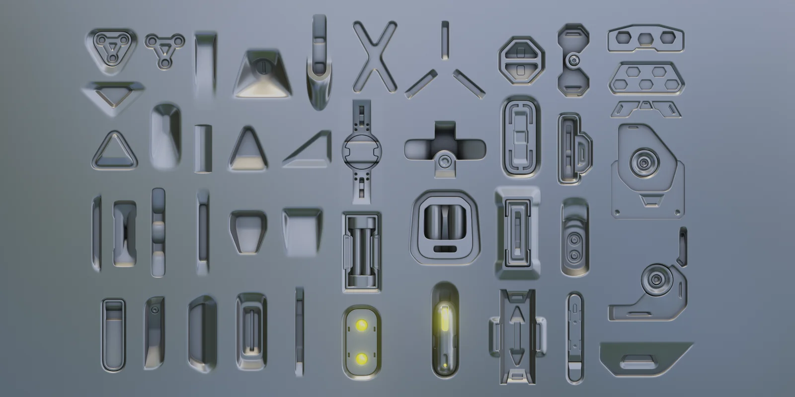 SubD Hard Surface Plugs screenshot 2