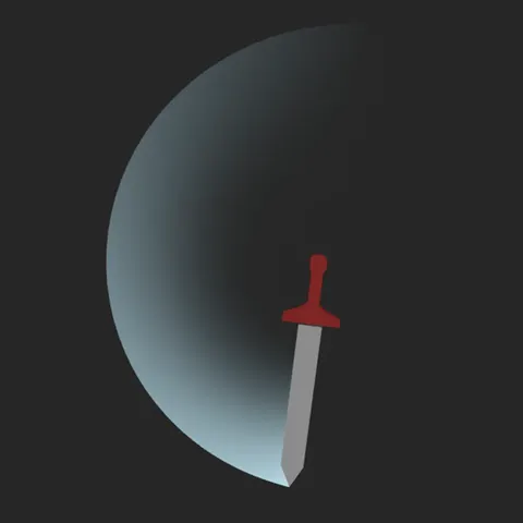 MeshTrails Sword Demo - Blender scenes