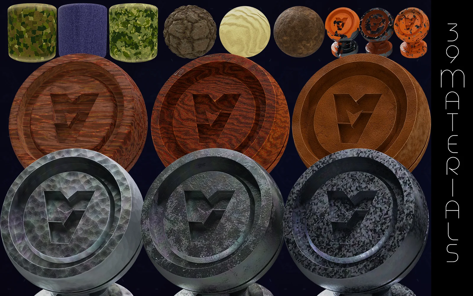 MeshVoid Procedural Material Pack screenshot 2