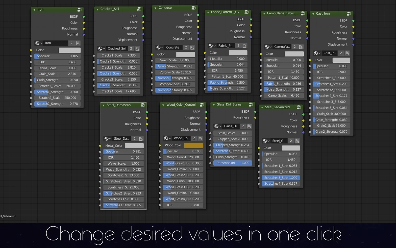 MeshVoid Procedural Material Pack screenshot 4