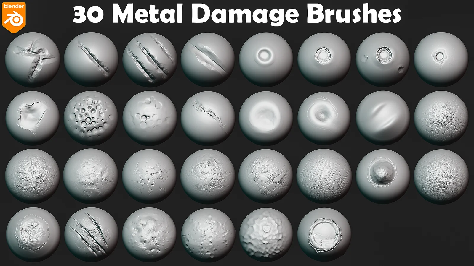Metal Damage Brushes screenshot 2