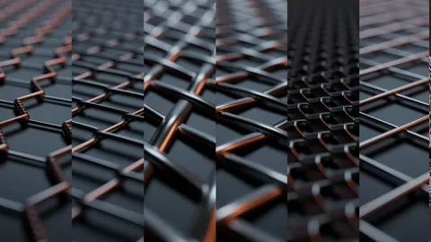 Metal Mesh Patterns - Blender textures & materials