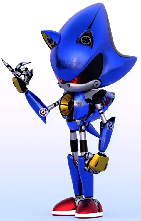 Metal Sonic - Blender 3d models