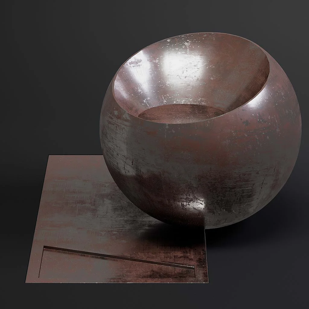 Dirty Metal PBR Materials Vol 4 screenshot 7
