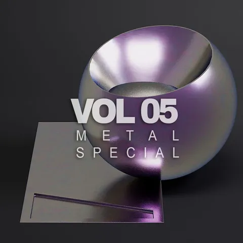 Metal Vol 05 Special PBR - Blender textures & materials
