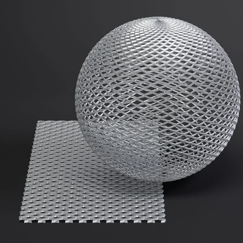 Expanded Metal PBR Materials Vol. 07 screenshot 2