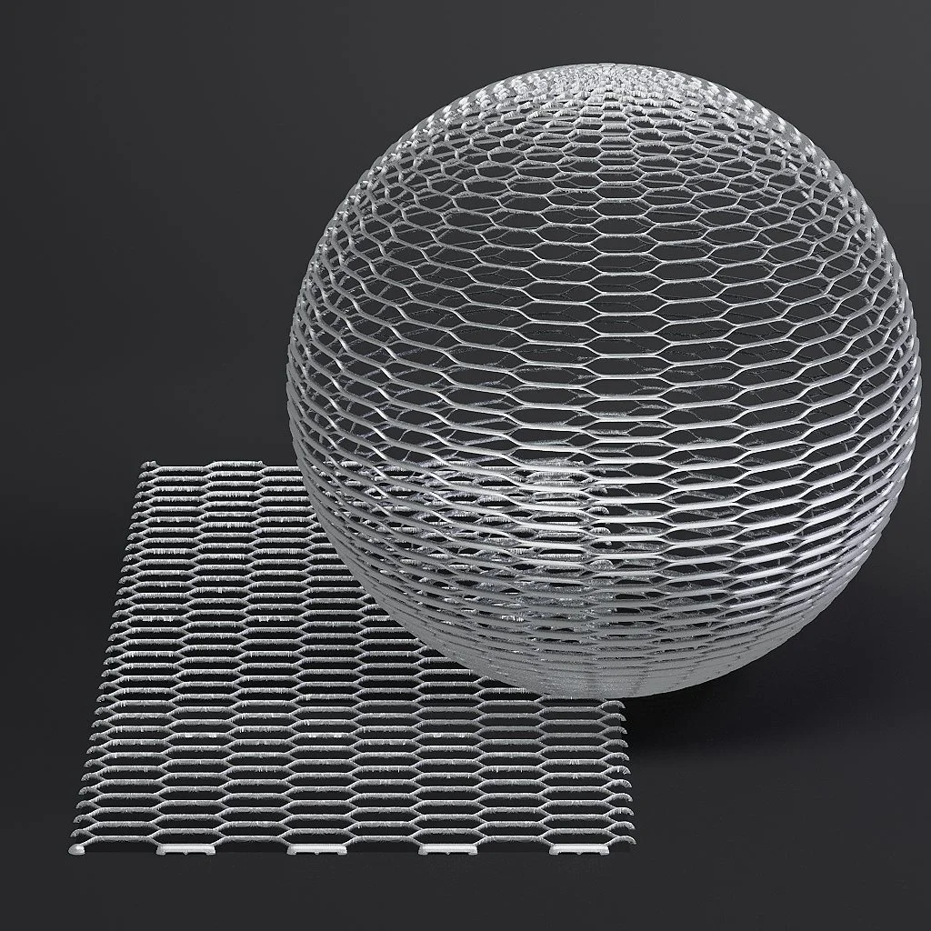 Expanded Metal PBR Materials Vol. 07 screenshot 3