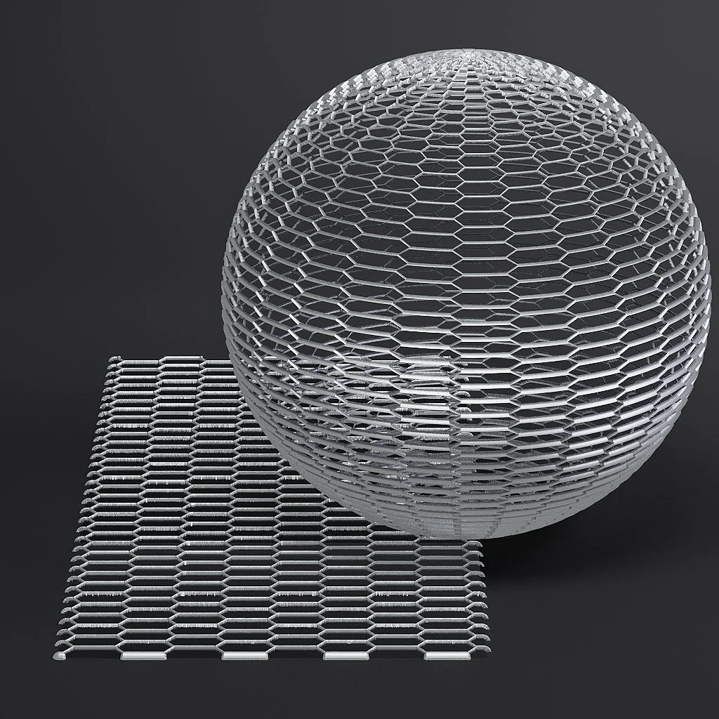 Expanded Metal PBR Materials Vol. 07 screenshot 4