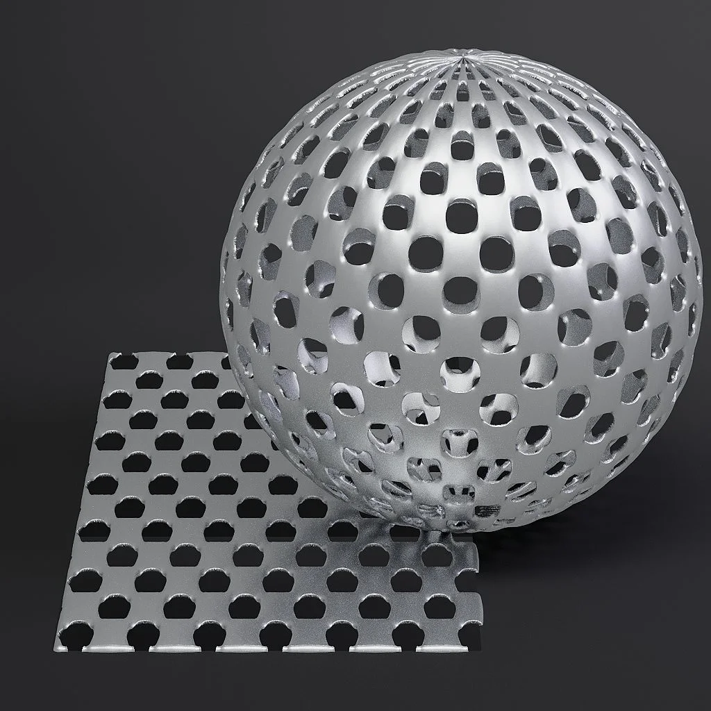 Expanded Metal PBR Materials Vol. 07 screenshot 5
