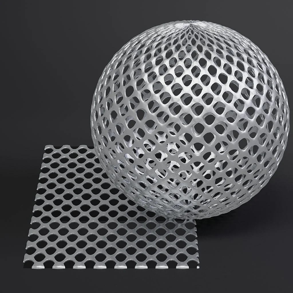 Expanded Metal PBR Materials Vol. 07 screenshot 8