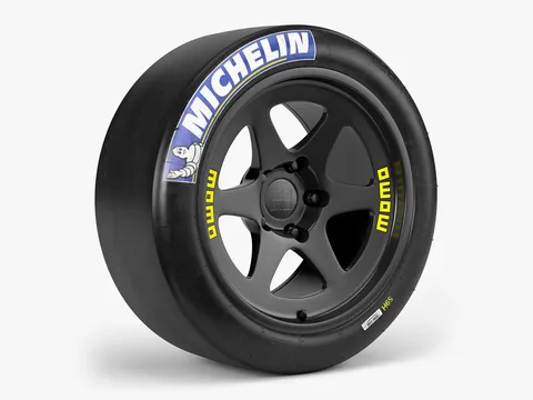 Michelin Slick Momo Combo - Blender 3d models