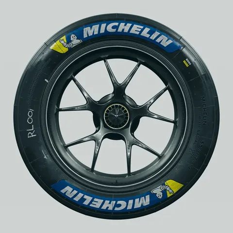 Michelin Slick Tires - Blender 3d models