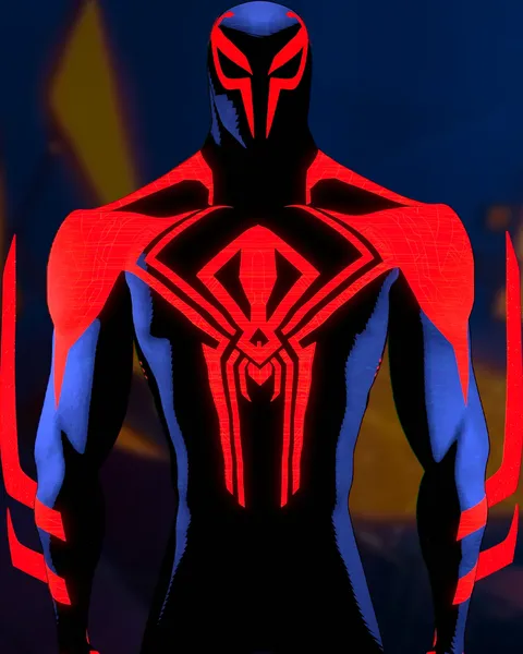 Miguel O'Hara Spider-Man 2099 - Blender 3d models