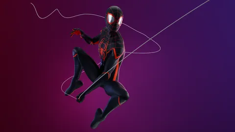 Miles Beyond Suit - Blender textures & materials