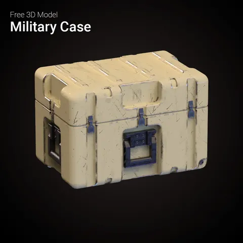 Military Case - Blender 3d models