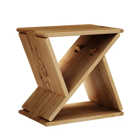 Stool Holzweg Ashwood - Blender 3d models