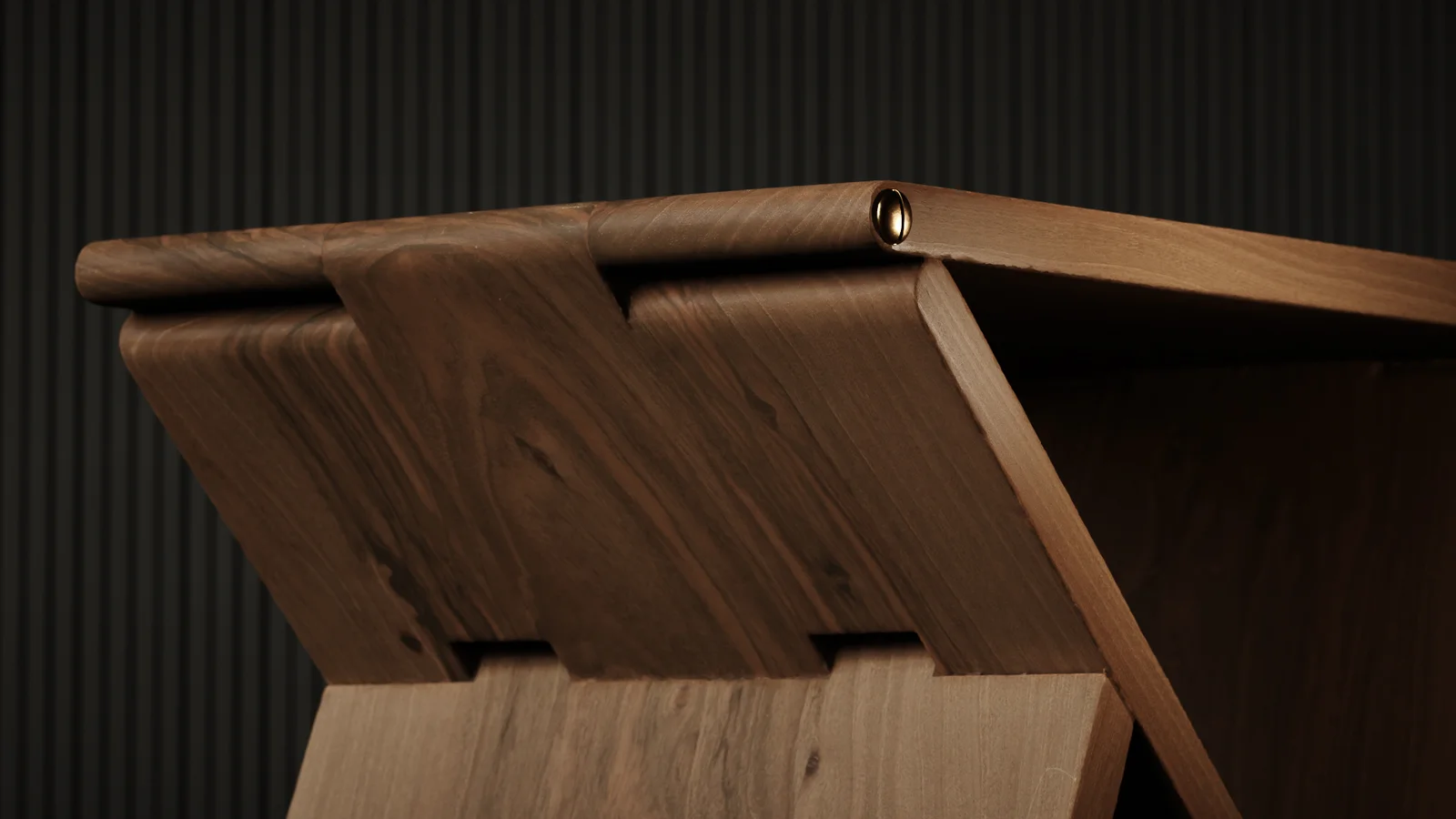 Stool Holzweg Walnut screenshot 8