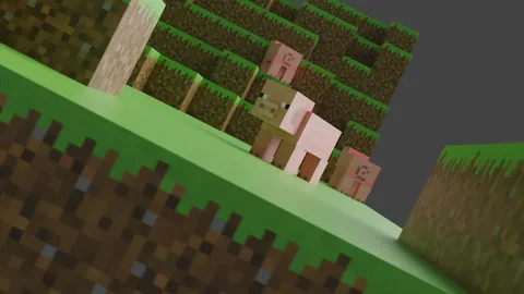 Minecraft World Generator - Blender geometry nodes