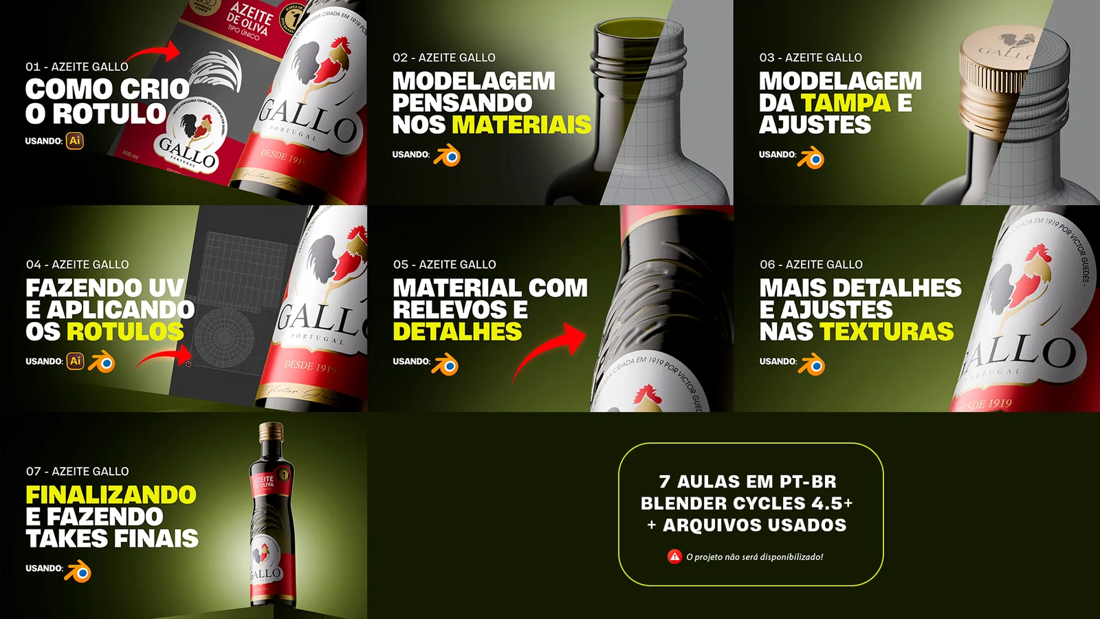 Azeite Gallo Packshot Course screenshot 6