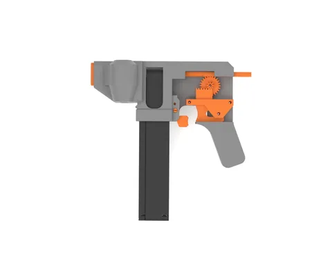Mini Nerf Blaster - Blender 3d models