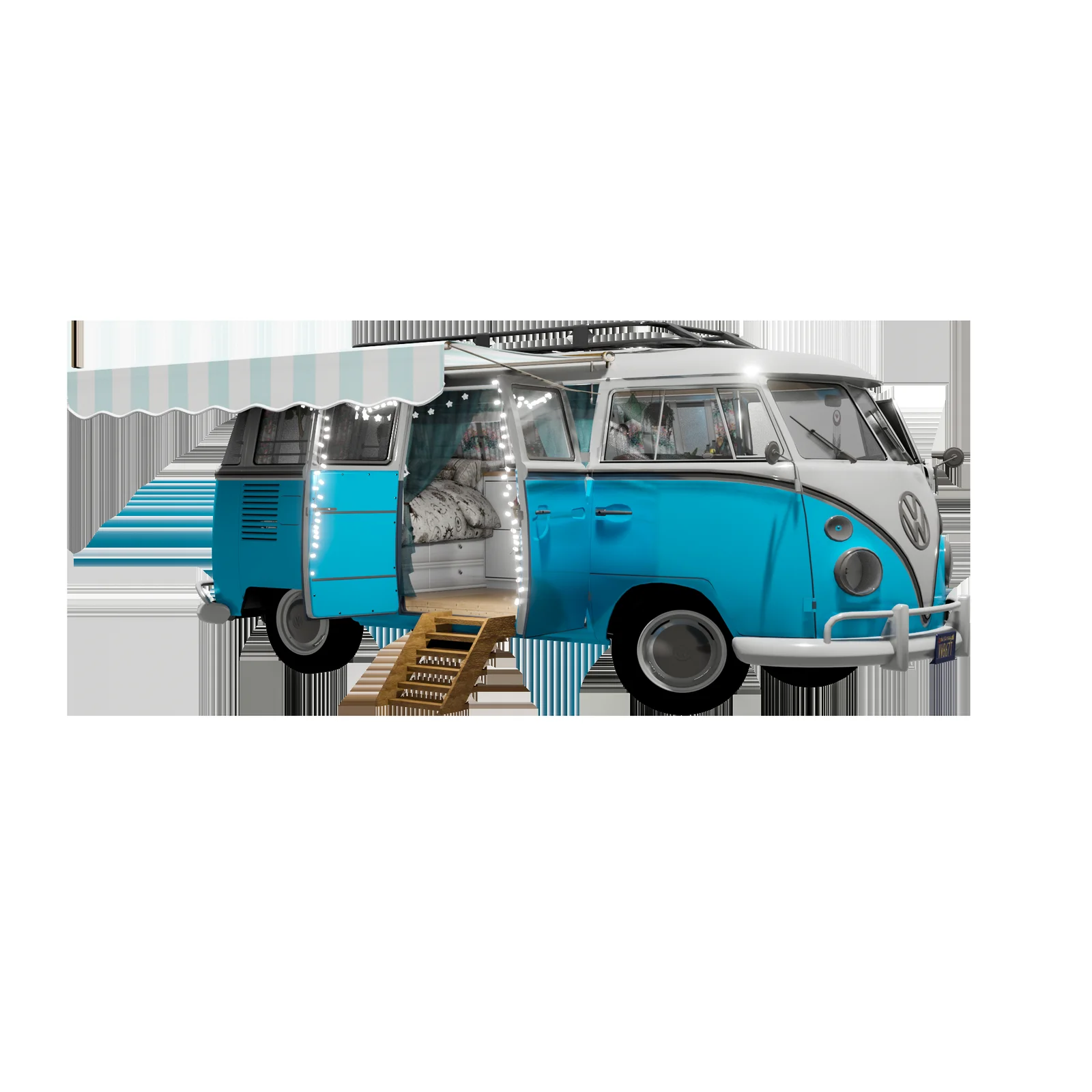 Mini Van and Cliff Scene screenshot 4