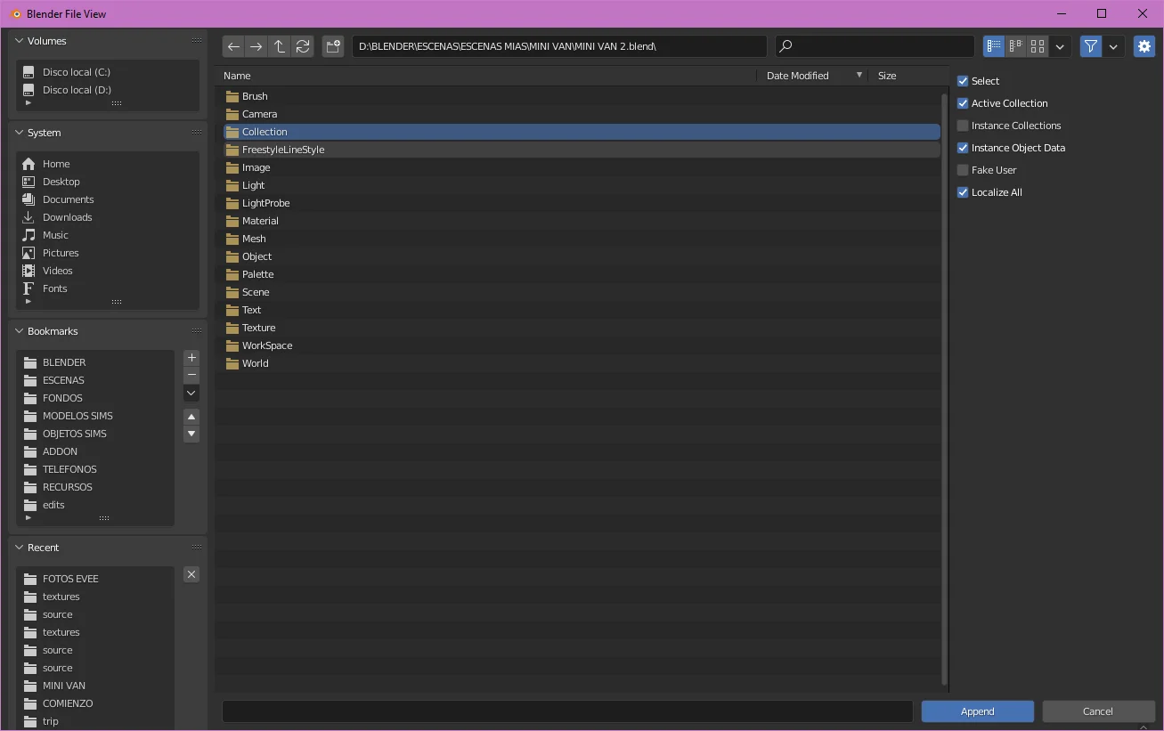 Mini Van and Cliff Scene screenshot 5