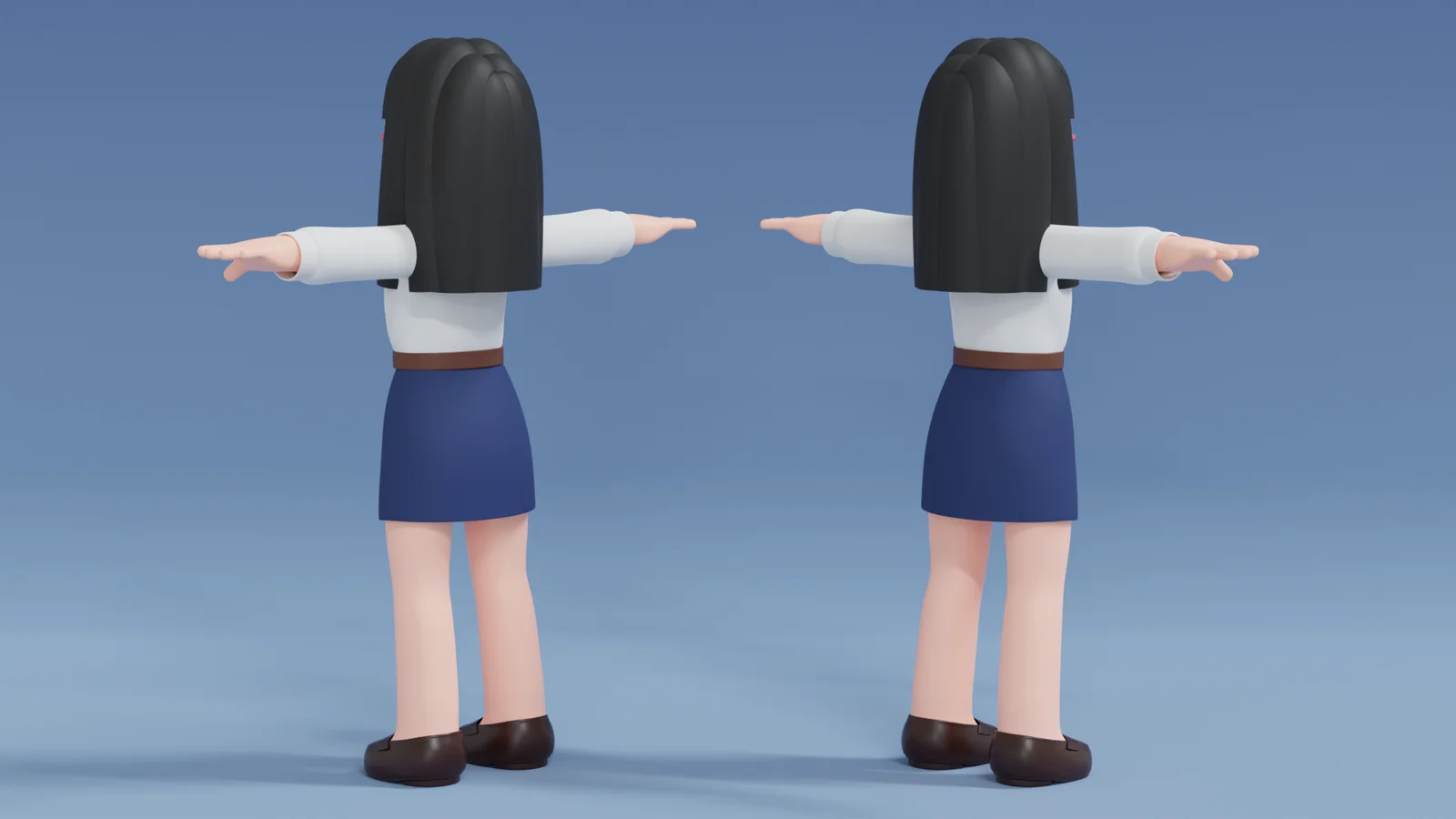 Minimal Woman Cartoon Character 1 screenshot 4