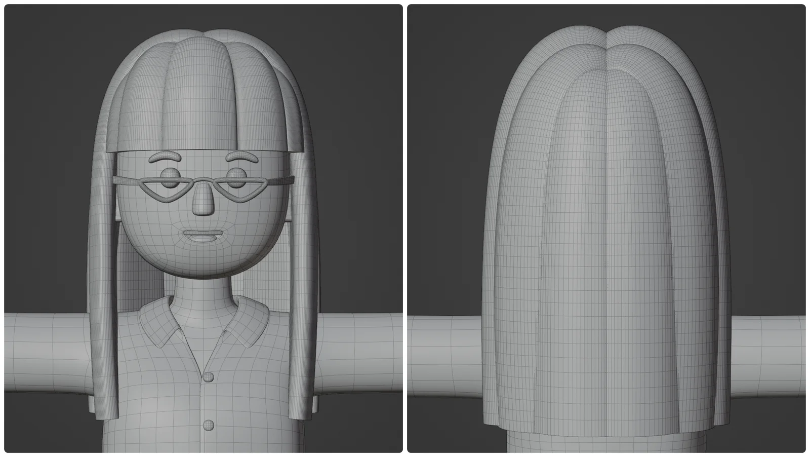 Minimal Woman Cartoon Character 1 screenshot 7