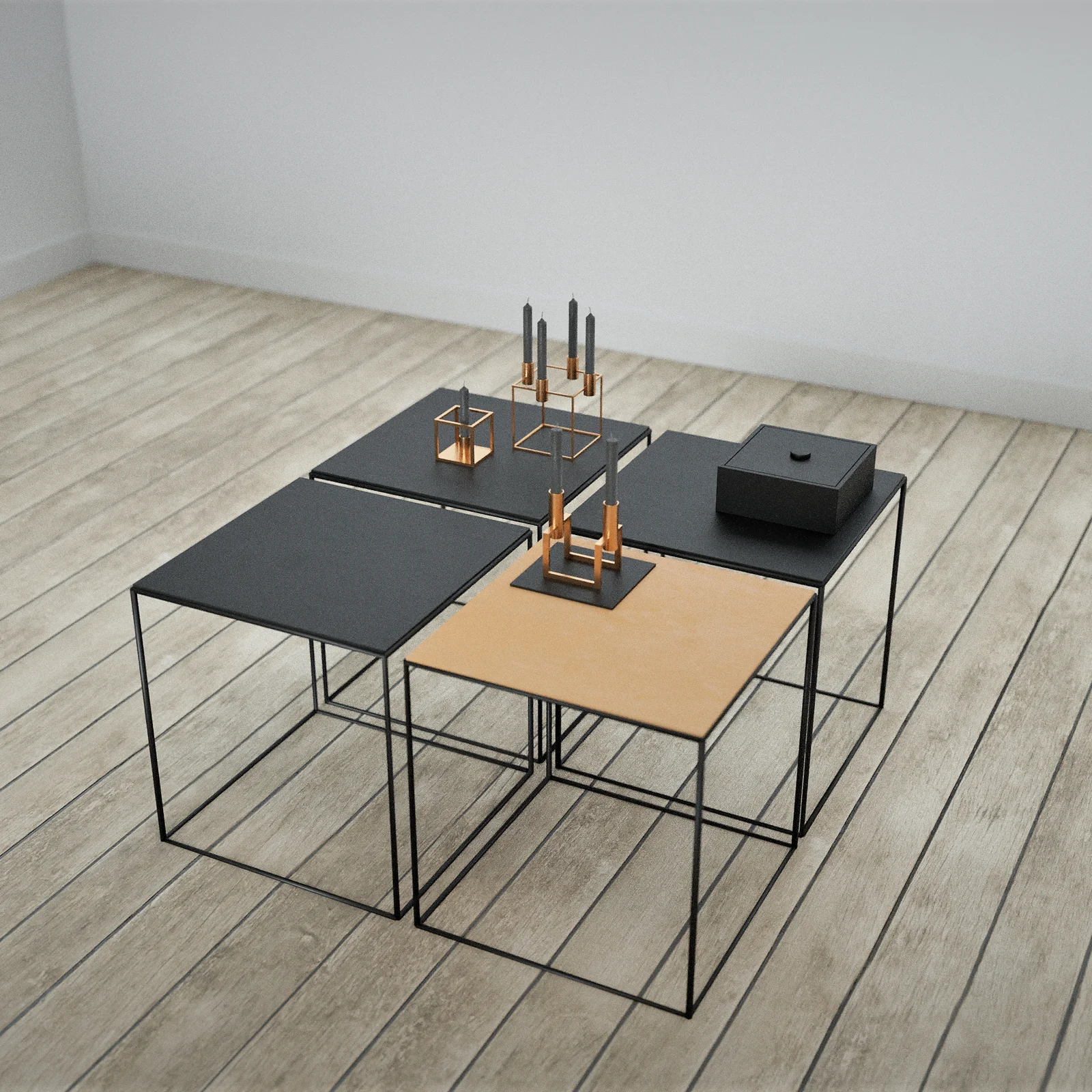 Minimalistic Living Room Scene screenshot 3