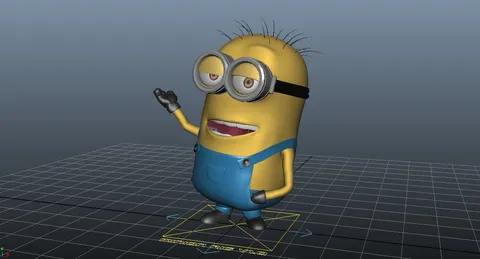 Minion Rig - Blender 3d models