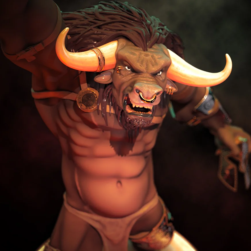 Minotaur Statue screenshot 3