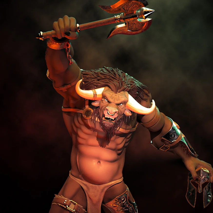 Minotaur Statue screenshot 4