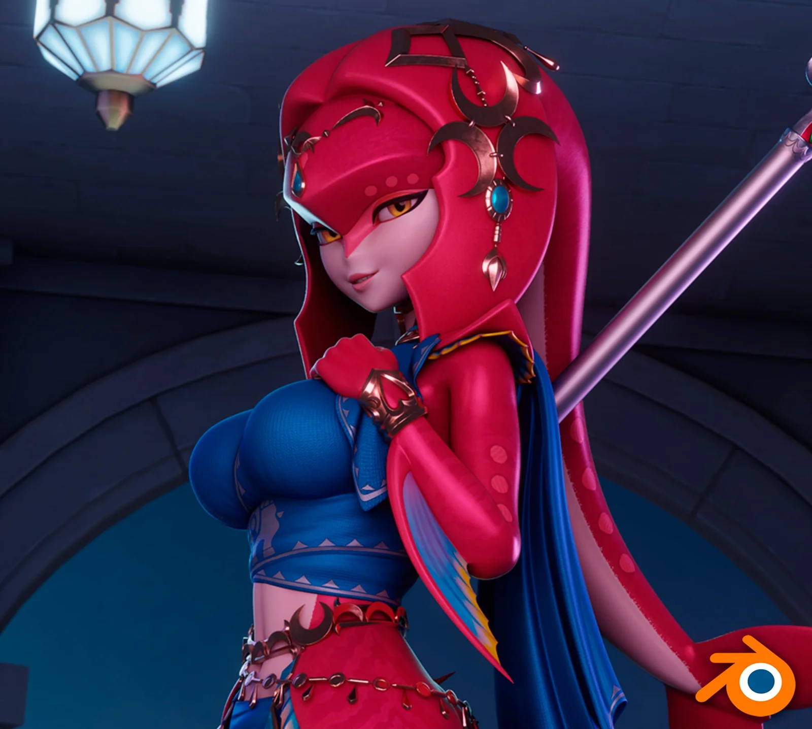 Mipha Character Model screenshot 2