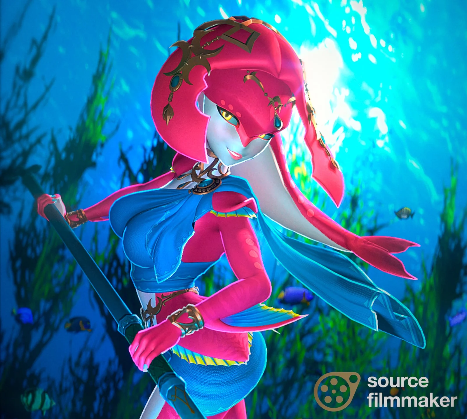 Mipha Character Model screenshot 4